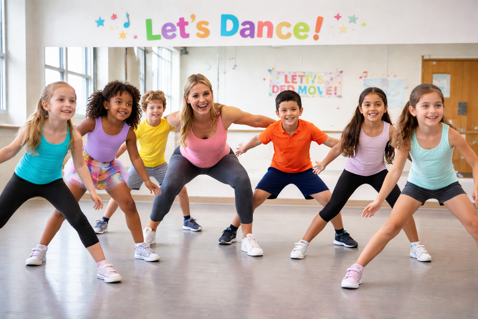 Dance in English para niños en Castelldefels